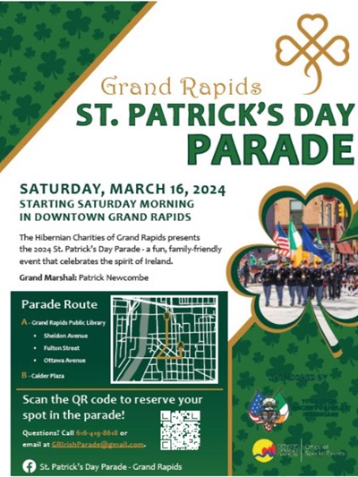 Grand Rapids, MI St. Patrick's Parade