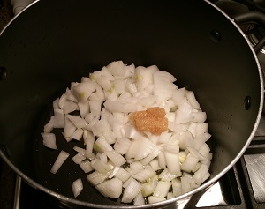 Sauté the onions