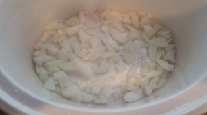 onions in pot